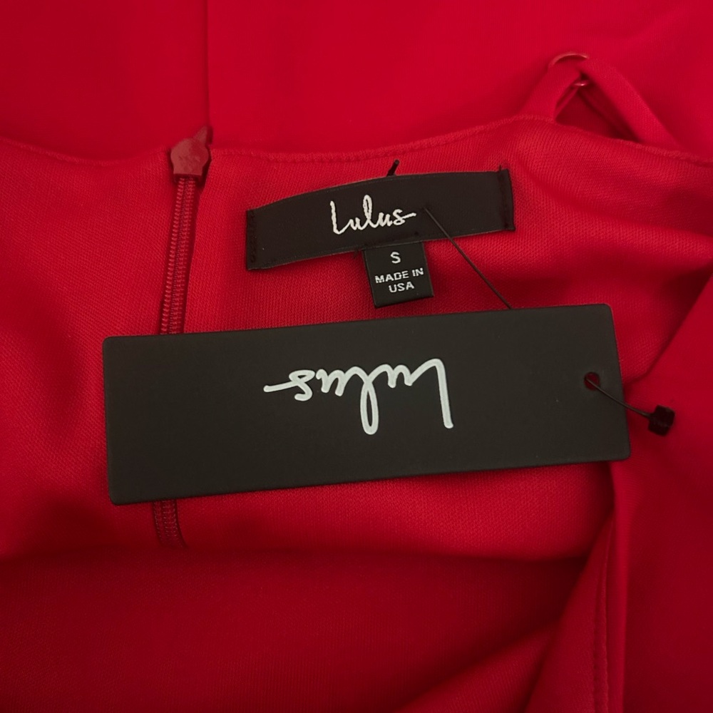 LULUS | Red dress - Picture 7 of 7